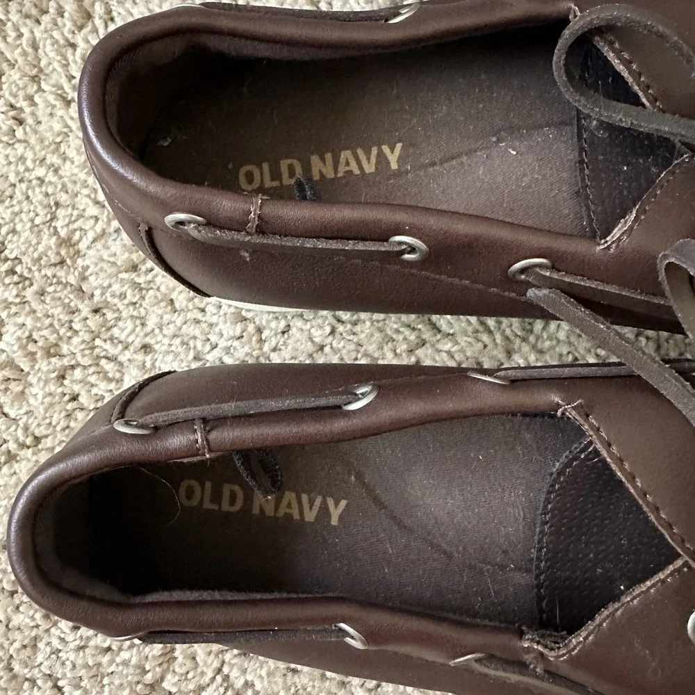 Men's Brown Boat Shoe Old Navy Size 12‎